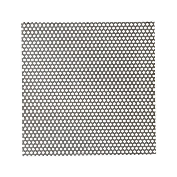 Perforated sheet metal Fe D8mm spacing 12mm 1x2m