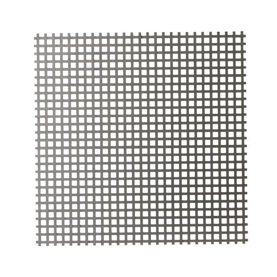 Lyukasztott lemez Fe 10x10mm 15mm távolság 1x2m
