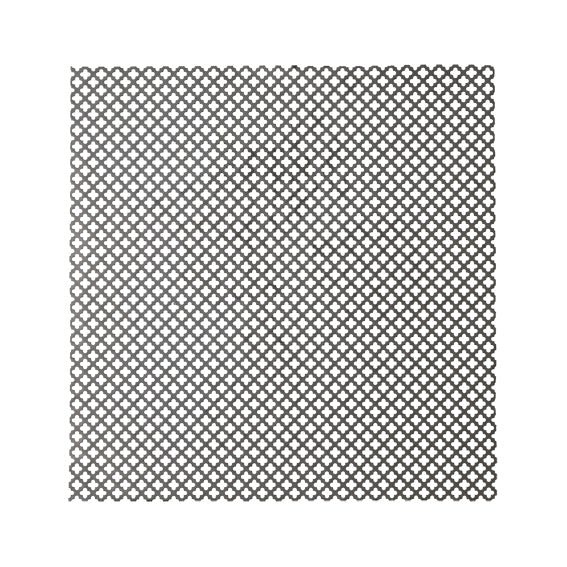 Lyukasztott lemez Fe Kereszt 10x10mm 1x2m