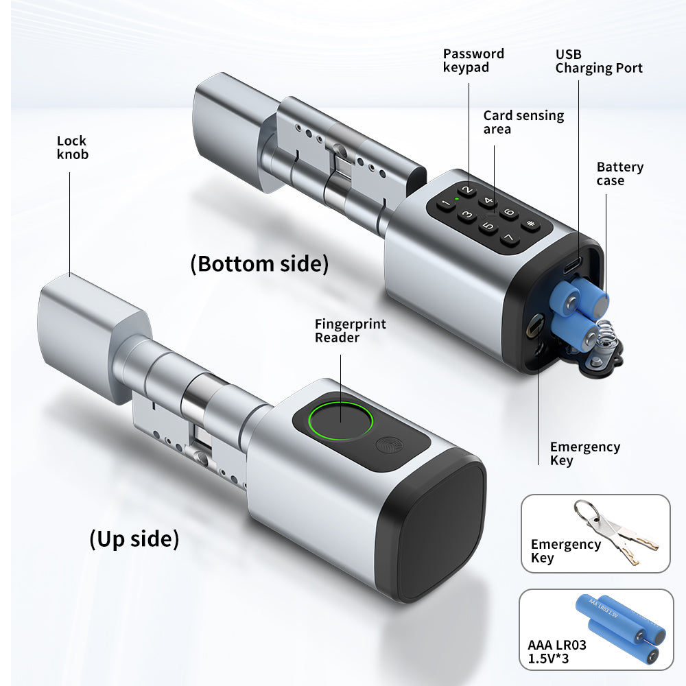 Cilinder hengerzárbetét 70-90mm SMART