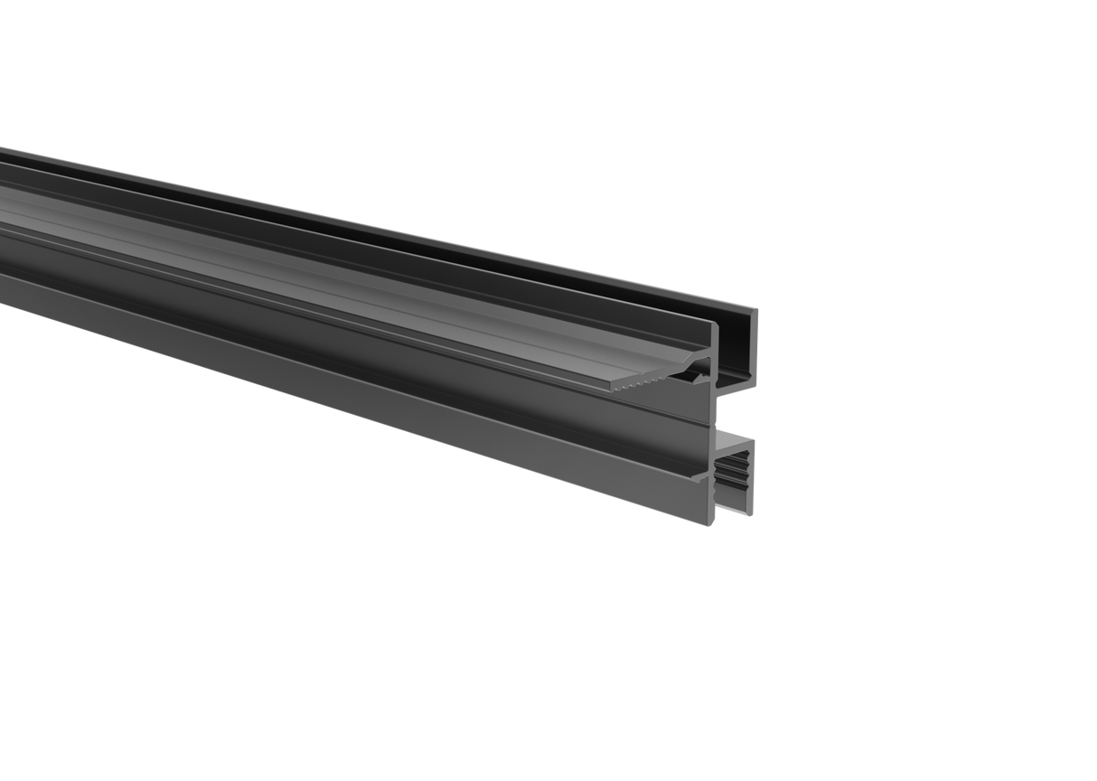 Alumínium kerítési adapter 20/22/24/26 kitöltéshez - 6000mm