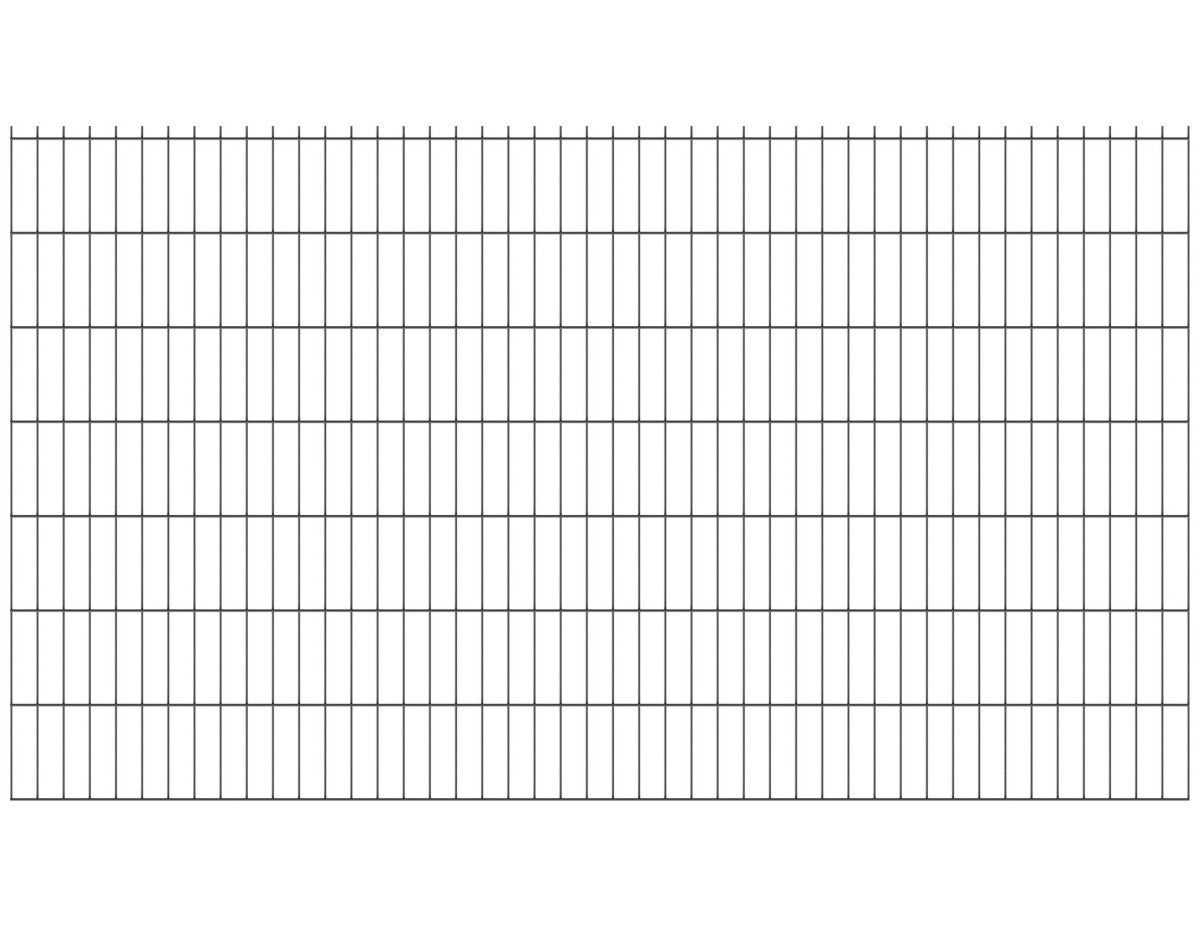 Hegesztett kerítéspanel N2D 2500x1430mm D5/4/5mm antracit
