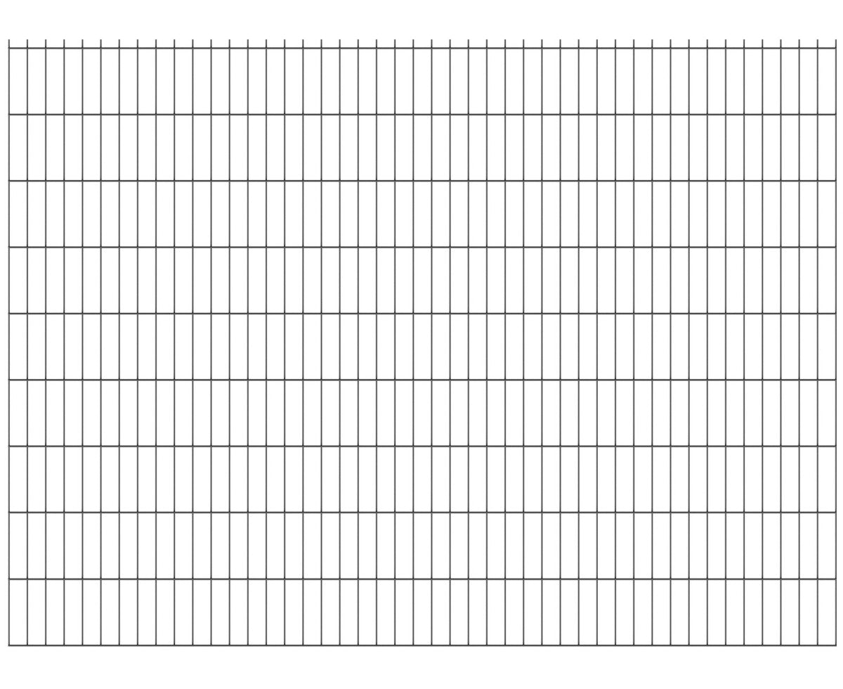 Hegesztett kerítéspanel N2D 2500x1830mm D5/4/5mm antracit