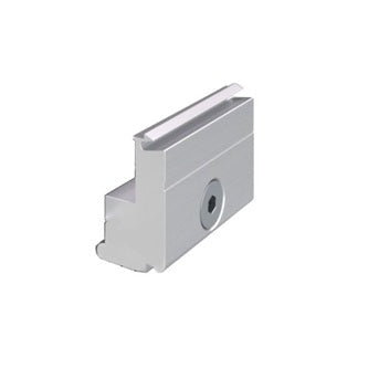 Alumínium profil üveghez, takaróval BLACK H40