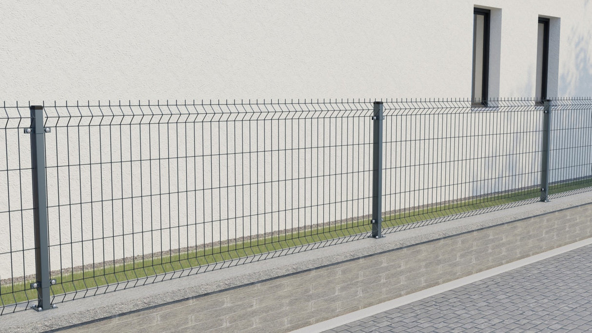 Hegesztett kerítéspanel 3D ZnPVC 2500x830x4mm antracit