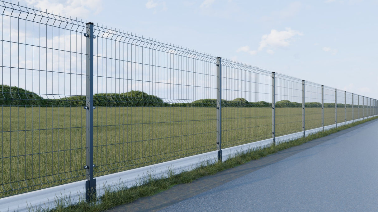 Hegesztett 3D ZnPVC kerítéspanel 2500x1530x4mm antracit