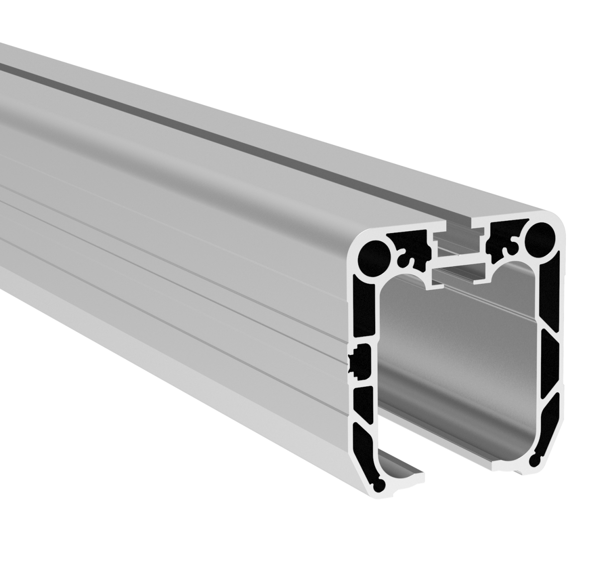 Úszókapu C-profil, alumínium, 90x99 mm, 7m
