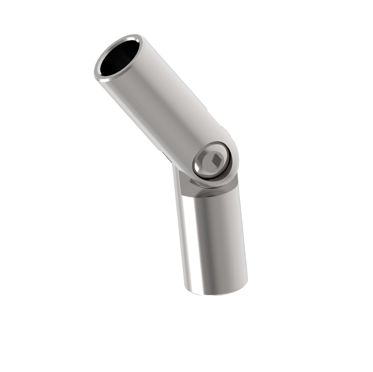 Állítható könyök pálcához, polírozott