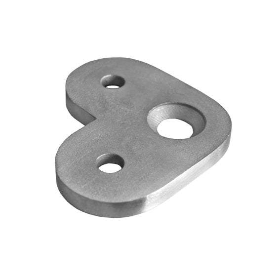 Kapaszkodósarokhoz 90°-os támaszlemez