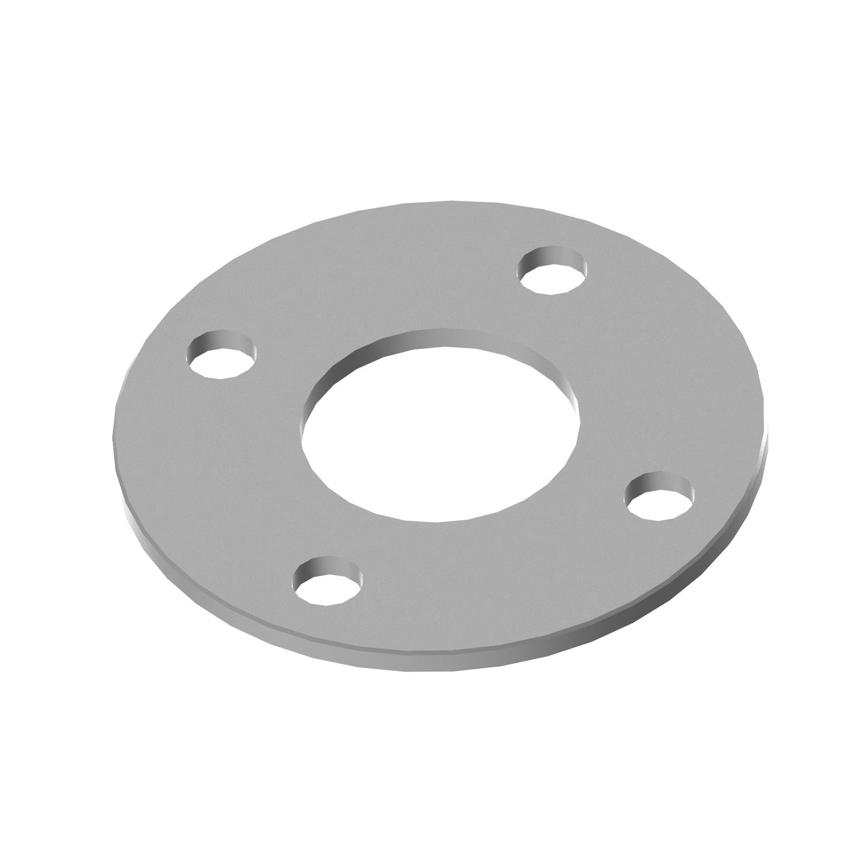 Talp rozetta AISI304, D100/42,4mm, 4xd11, t4 raw