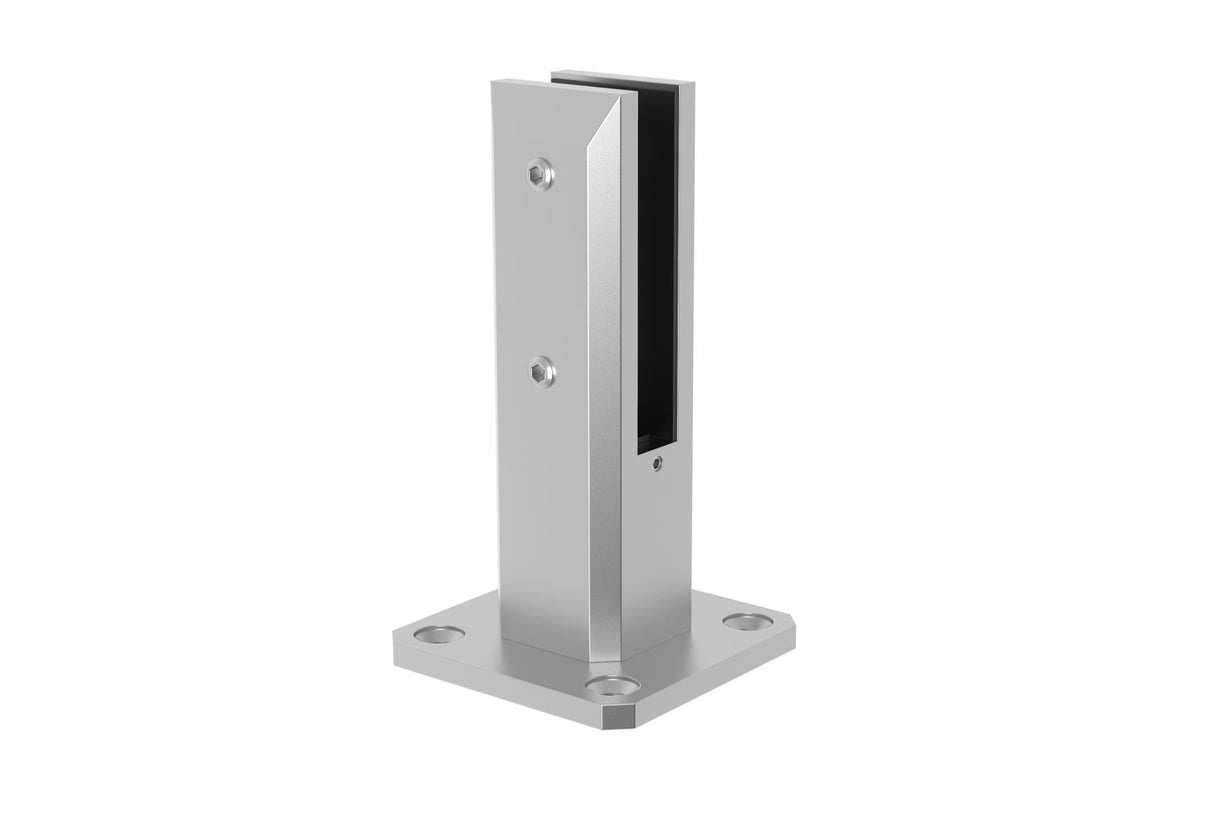 Rozsdamentes kültéri tartókonzoll üvegkorláthoz