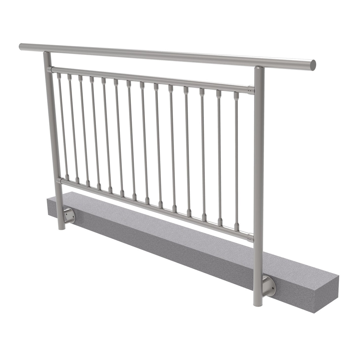 Vertikális pálcás korlát szett - 2000x1000 mm