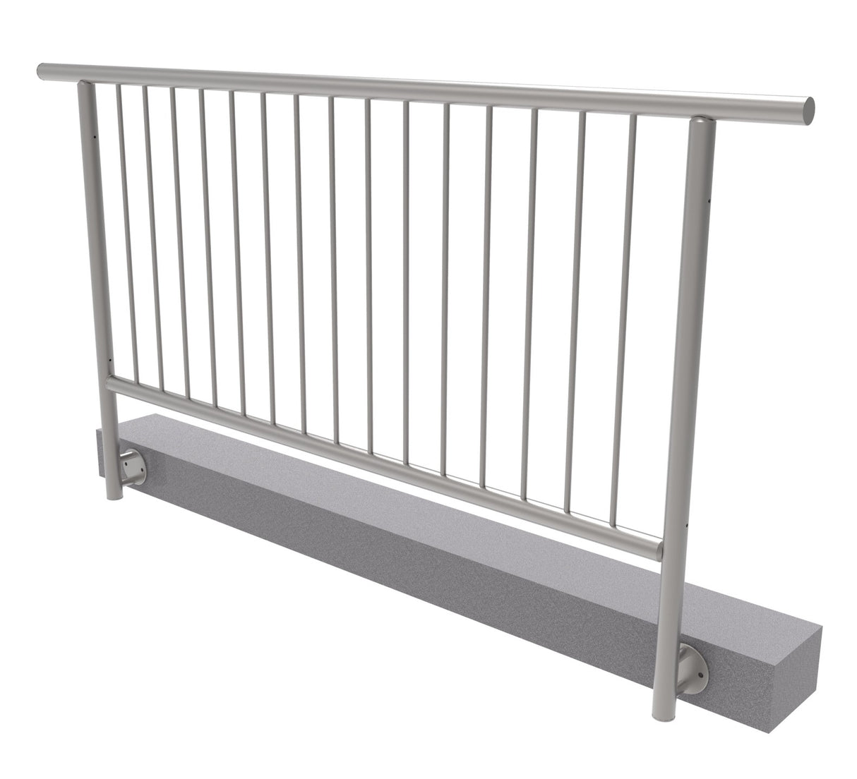 Vertikáis pálcás korlát szett - 2000x1000 mm