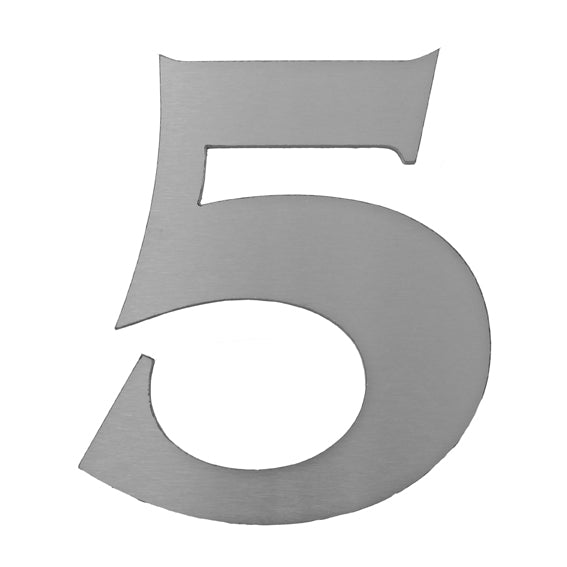 Kültéri választék "5" 185mm, hr.3mm, AISI 316