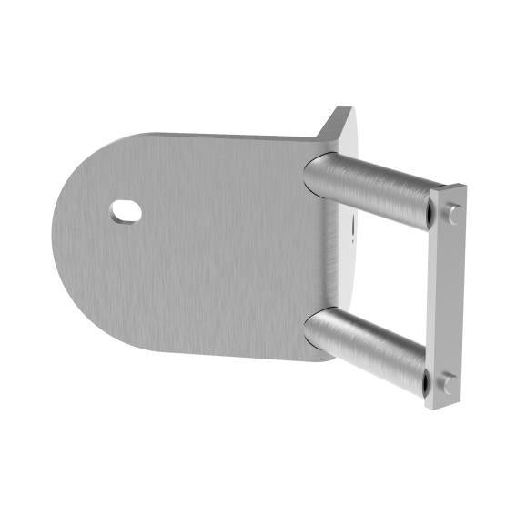 Korlátoszlop rögzítő falikonzoll-külsősarokra