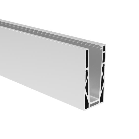 ECO alumínium profil vonalmenti üvegkorláthoz