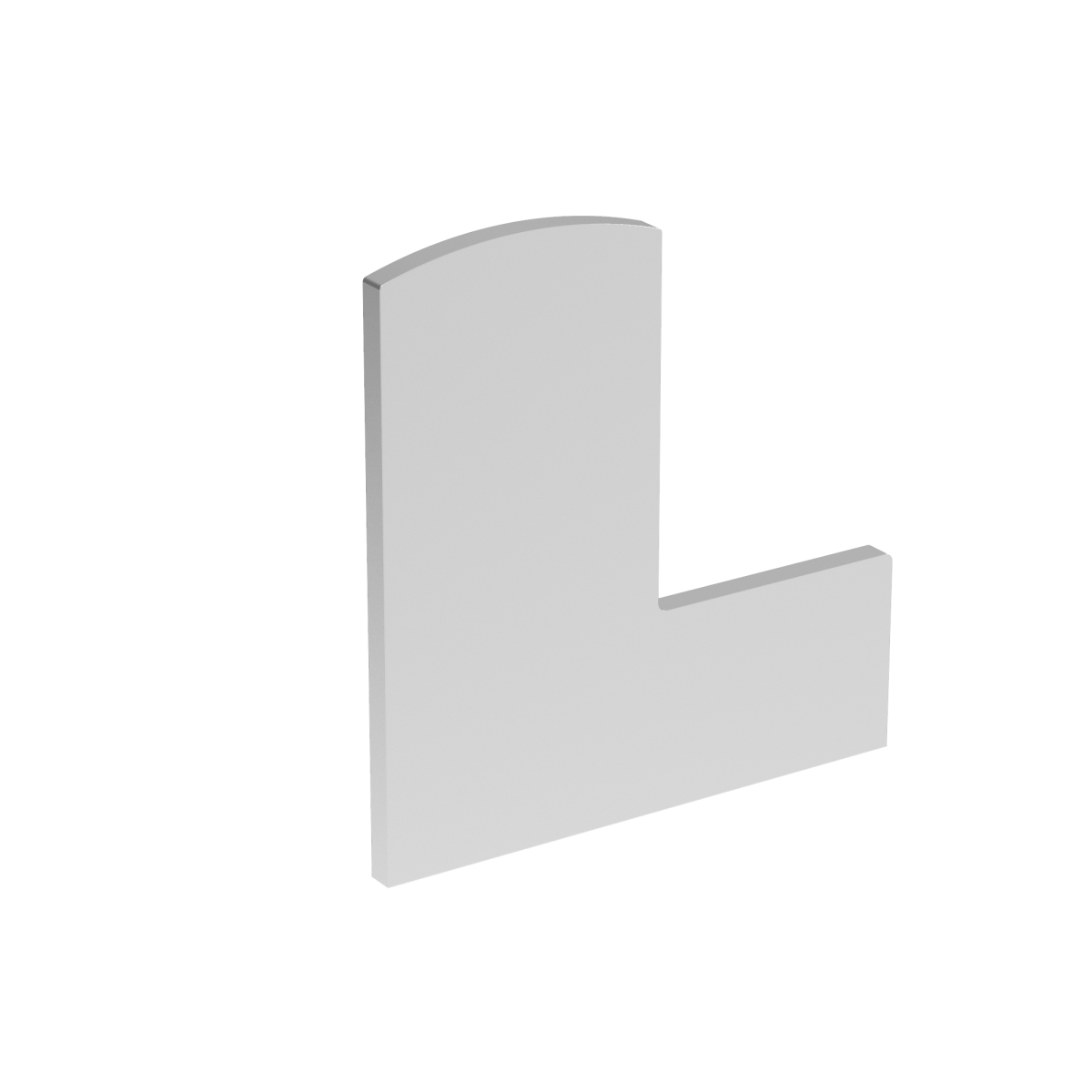 Végzáró alumínium profilhoz AL/0006-UNO-S-E