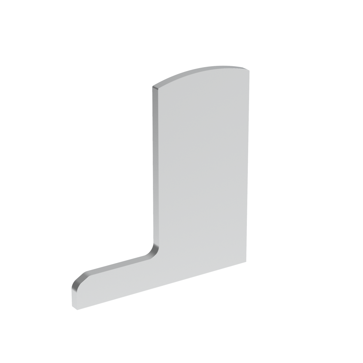 Végzáró alumínium profilhoz Al/0006-UNO-S-E