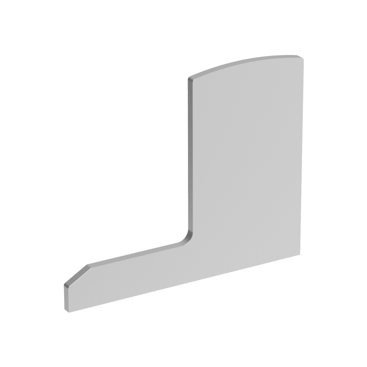 Végzáró alumínium profilhoz AL/0018-S-E