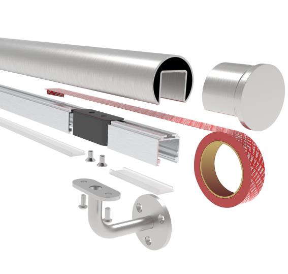 Alumínium profil LED világításhoz - szett