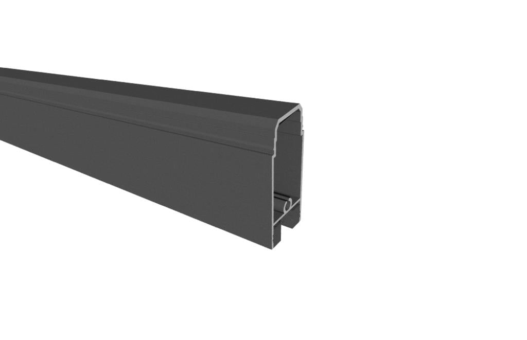 Alumínium profil felső üvegbetéthez