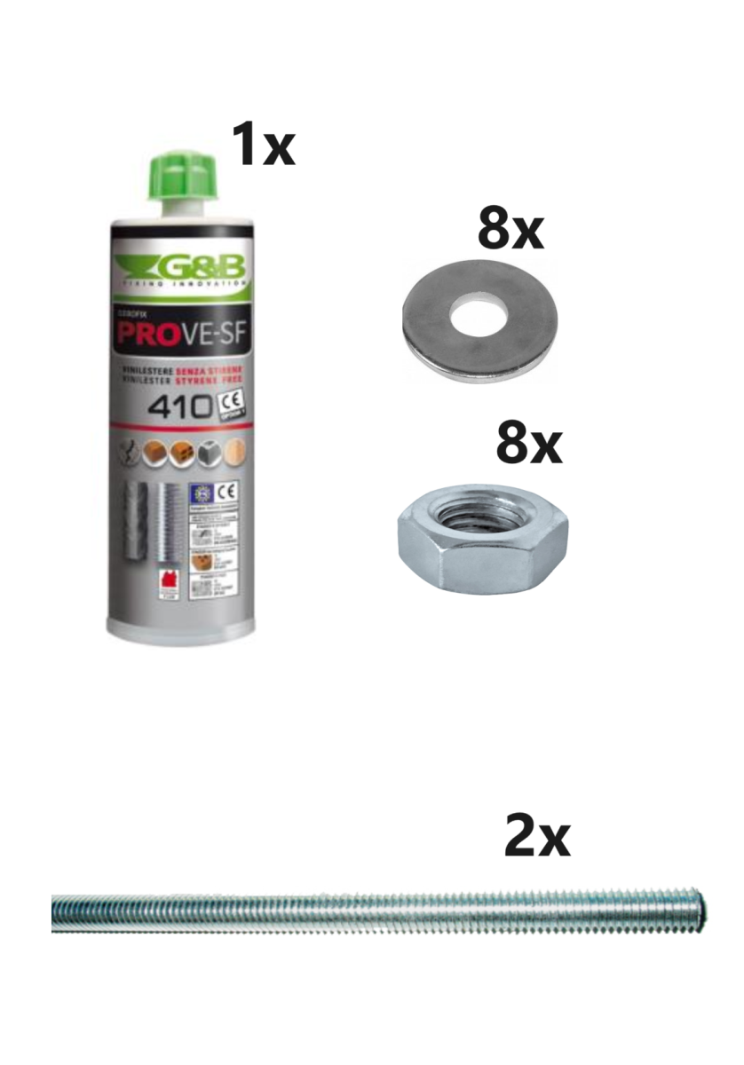 Szerelőkészlet CARPORT-hoz