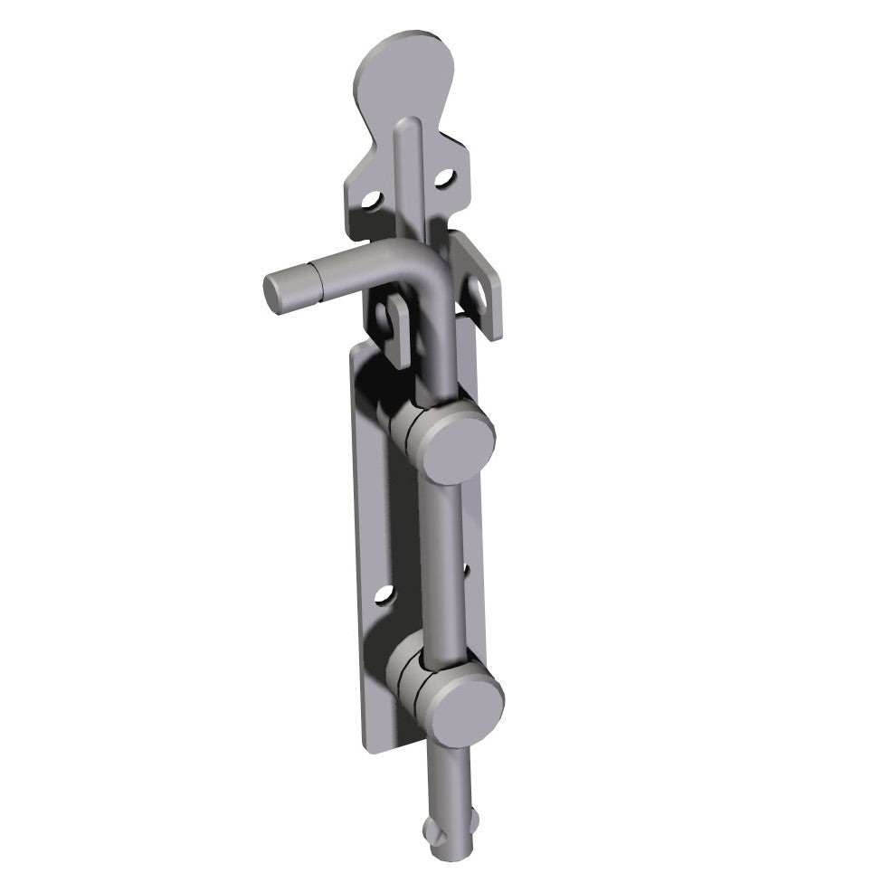 Tolózár L=160mm, Zn