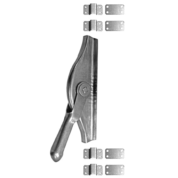 Szárnyaskapu tolózár Zn, L235mm