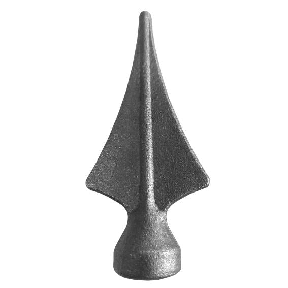 Kovácsolt csúcsdísz h110mm