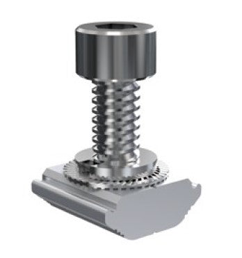 Csavar és alátét alumínium profilokhoz