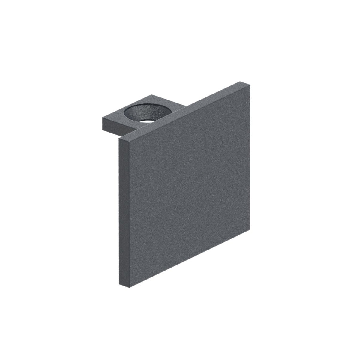 Aluminium Adapter Cap MODEL 20PRO, Anthracite RAL 7016