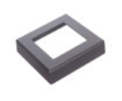 Alumínium adapter fedél lécekhez 20-26mm R7016