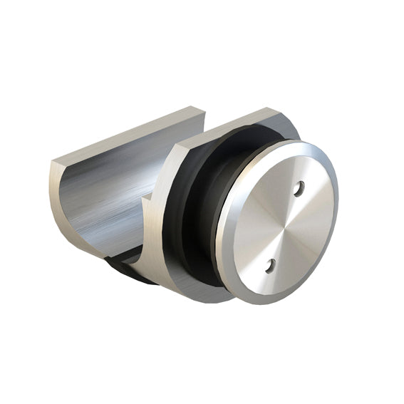 Vezető rúd falitartó-toló üvegajtóhoz AISI304, D25