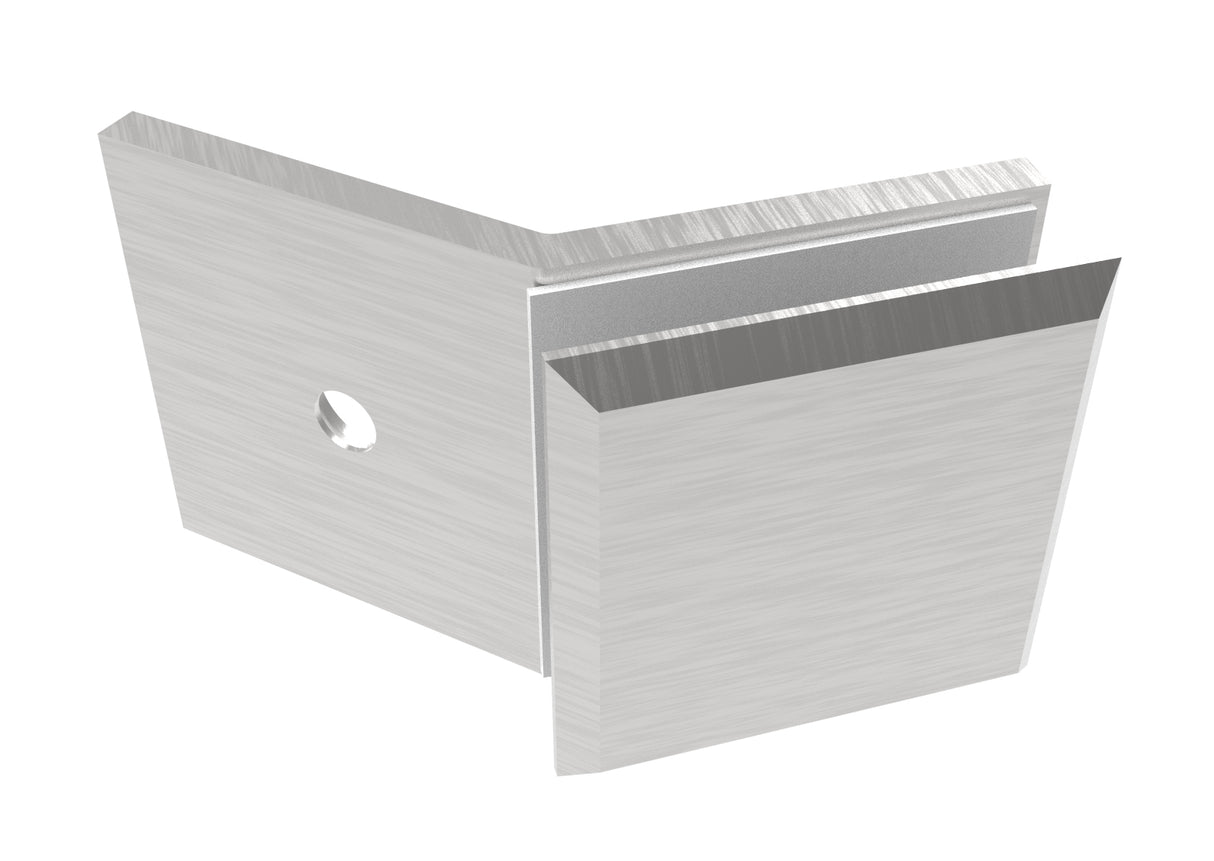 Pont üvegtartó, Zamak, 135°, T 8-10 mm