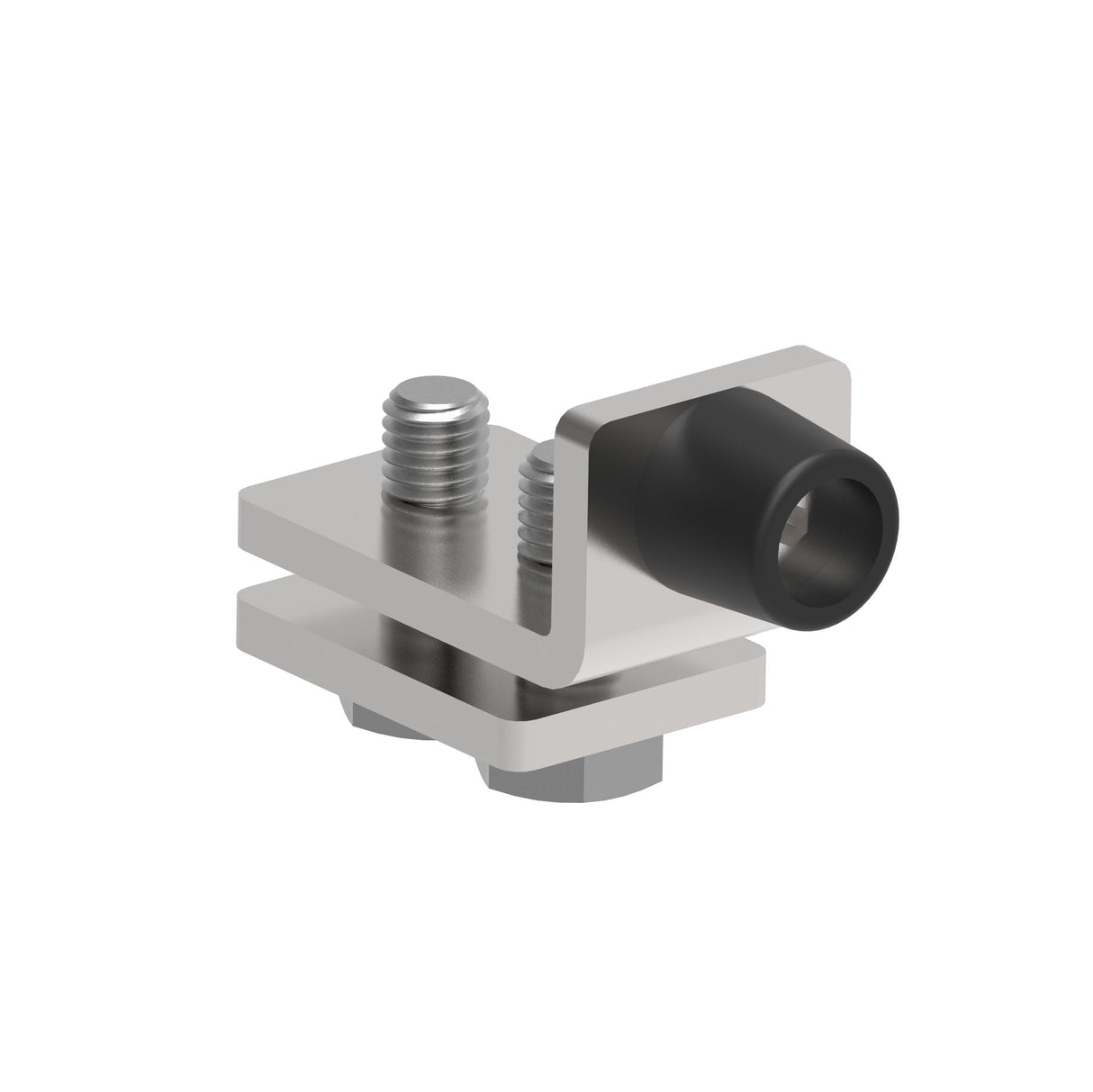 Végütköző függőkapu sínhez, Zn, 57x67