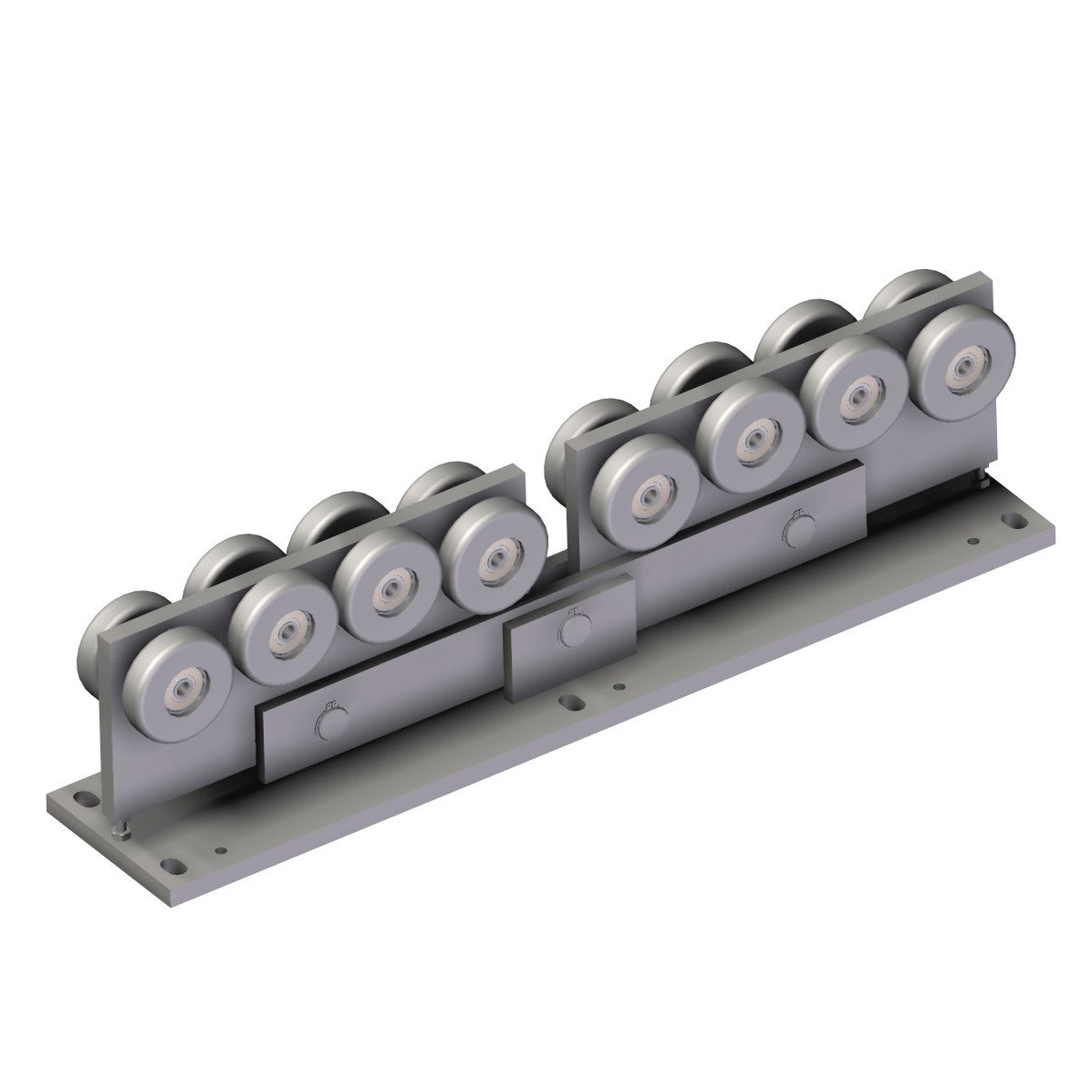 Úszókapu görgő - dupla csoport Zn, profile 136x142