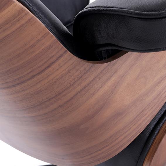 Ergonómiailag tökéletes bőrfotel replik dió