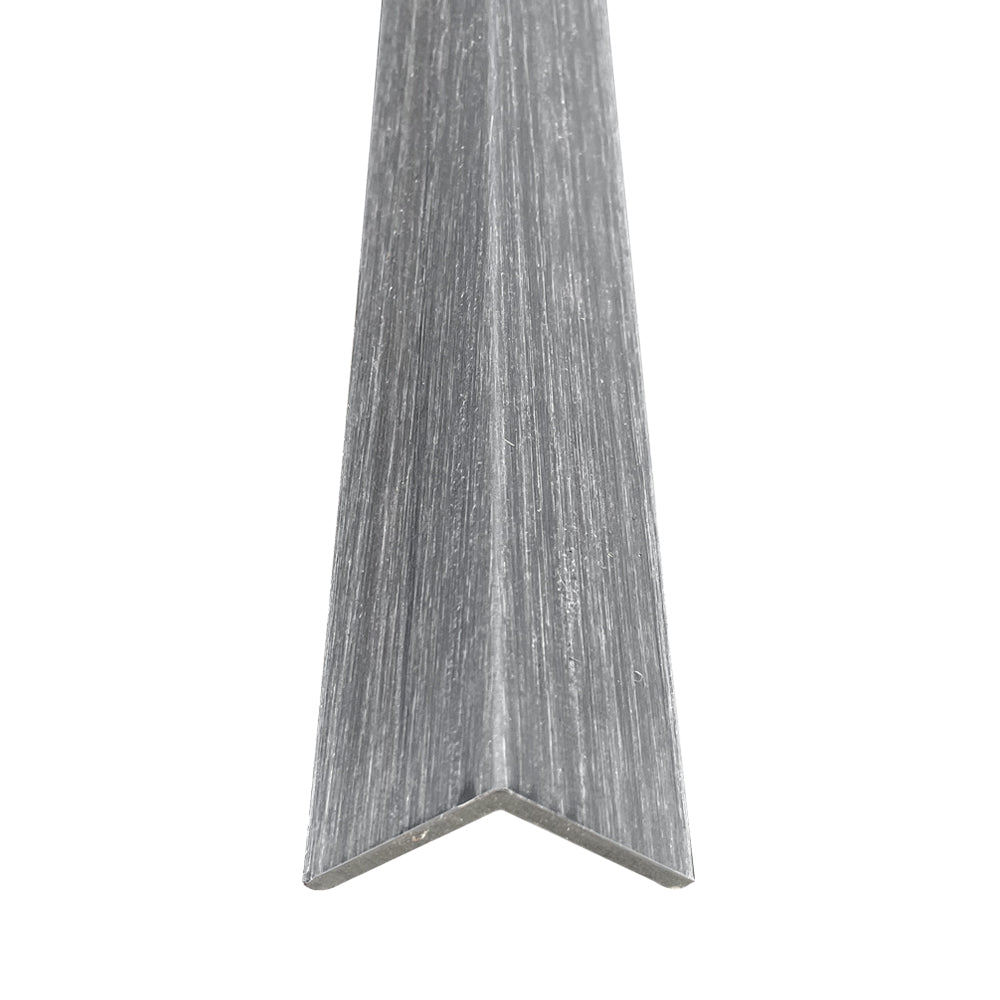 WPC cover strip Gray 45x45x2900mm