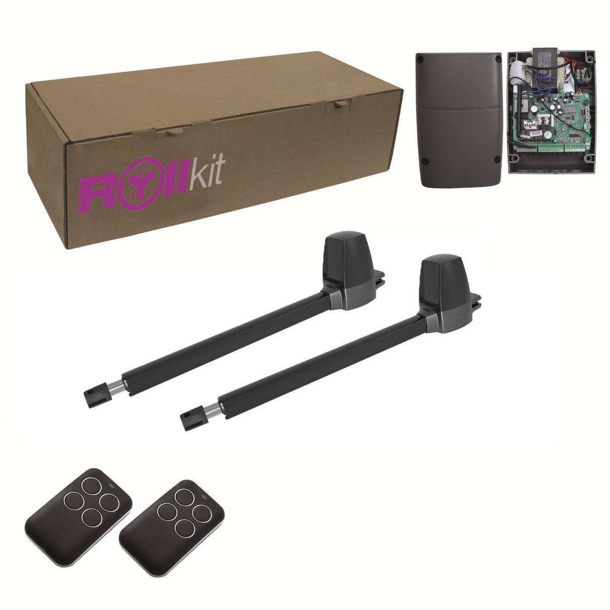 ROLLKIT hajtás szárnyaskapuhoz, készlet