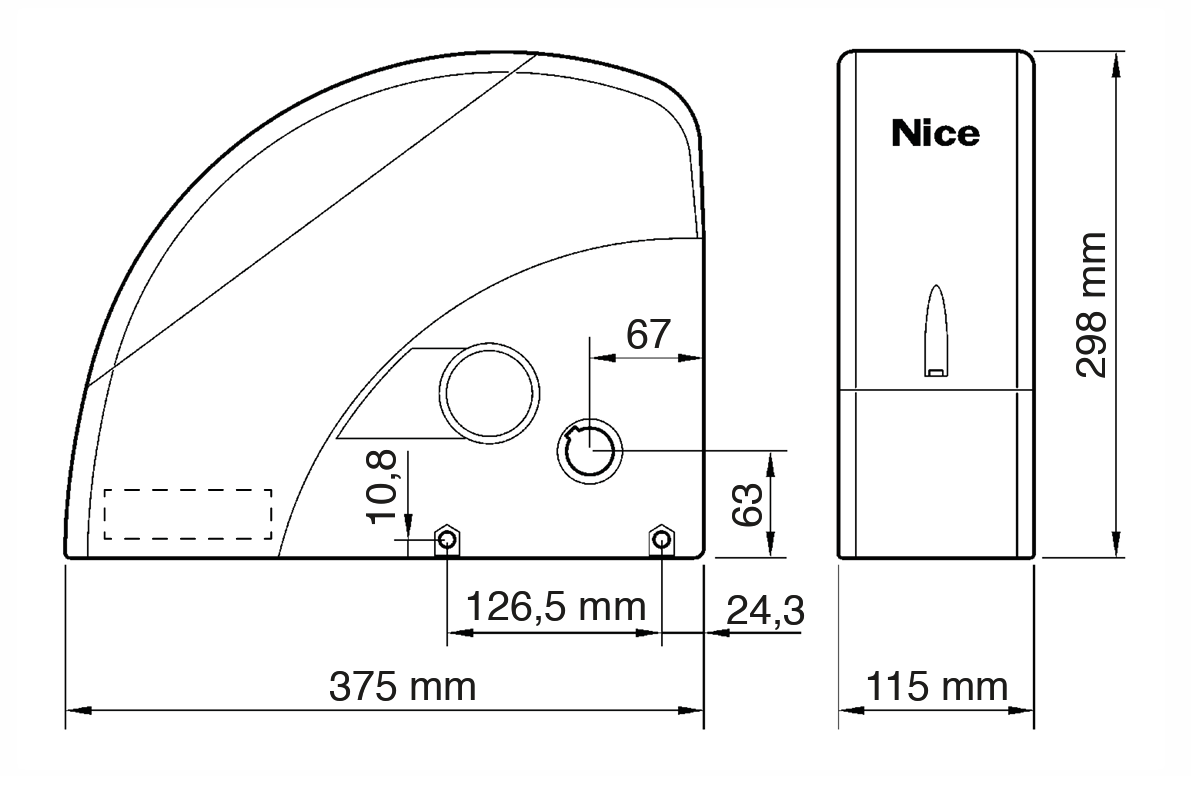 Garázskapu-meghajtás elektronikával akár 20 m2-ig