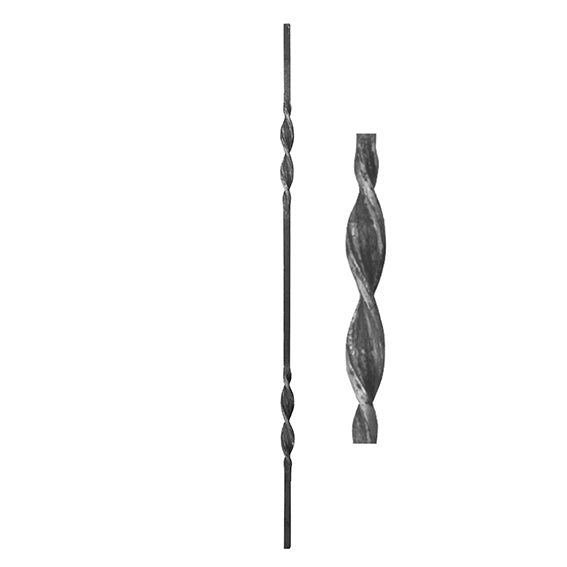 Kovácsoltpálca h910, b26,5 12x12mm