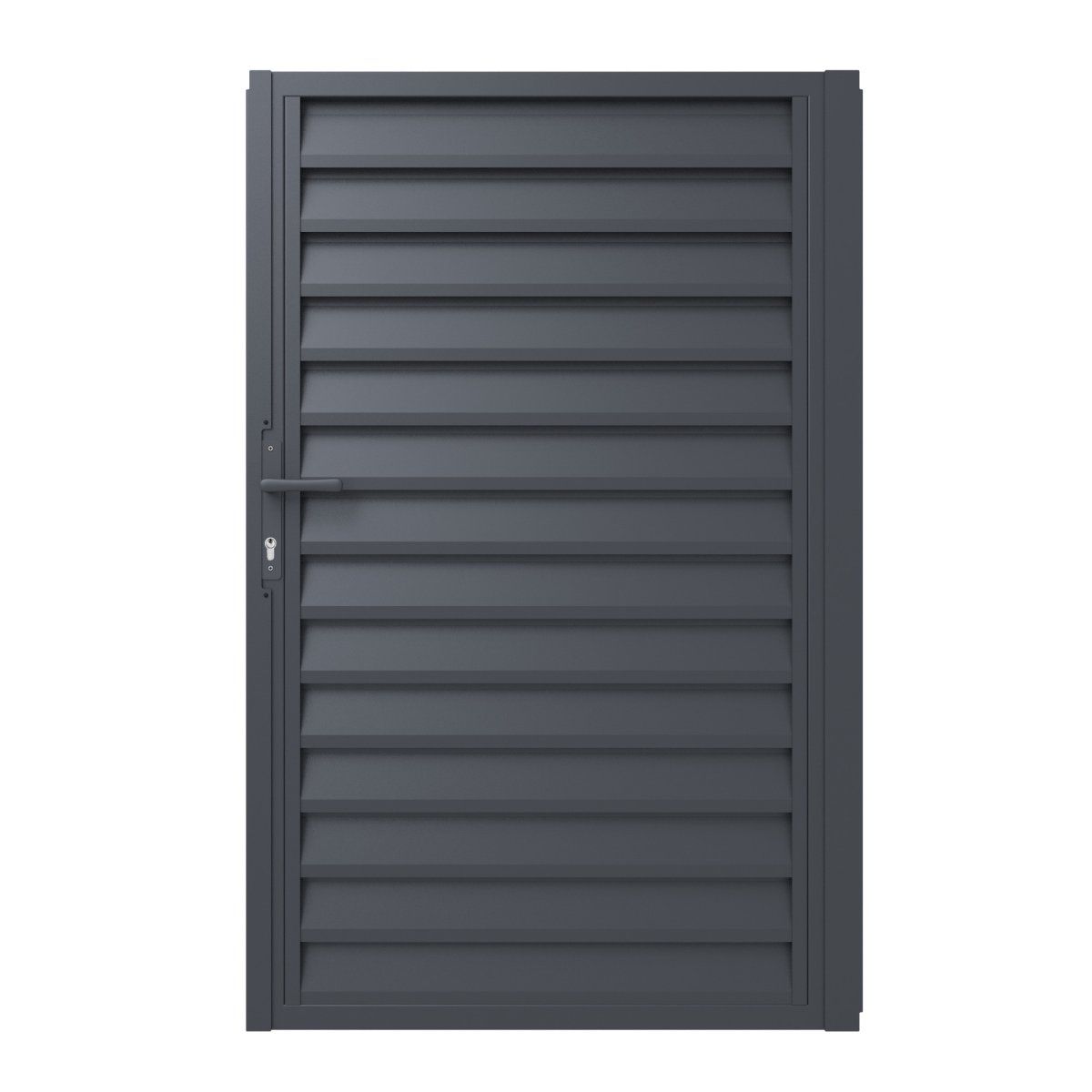 IMPERIAL 1 szárnyú acélkapu 900x1500mm, Jobb antracit