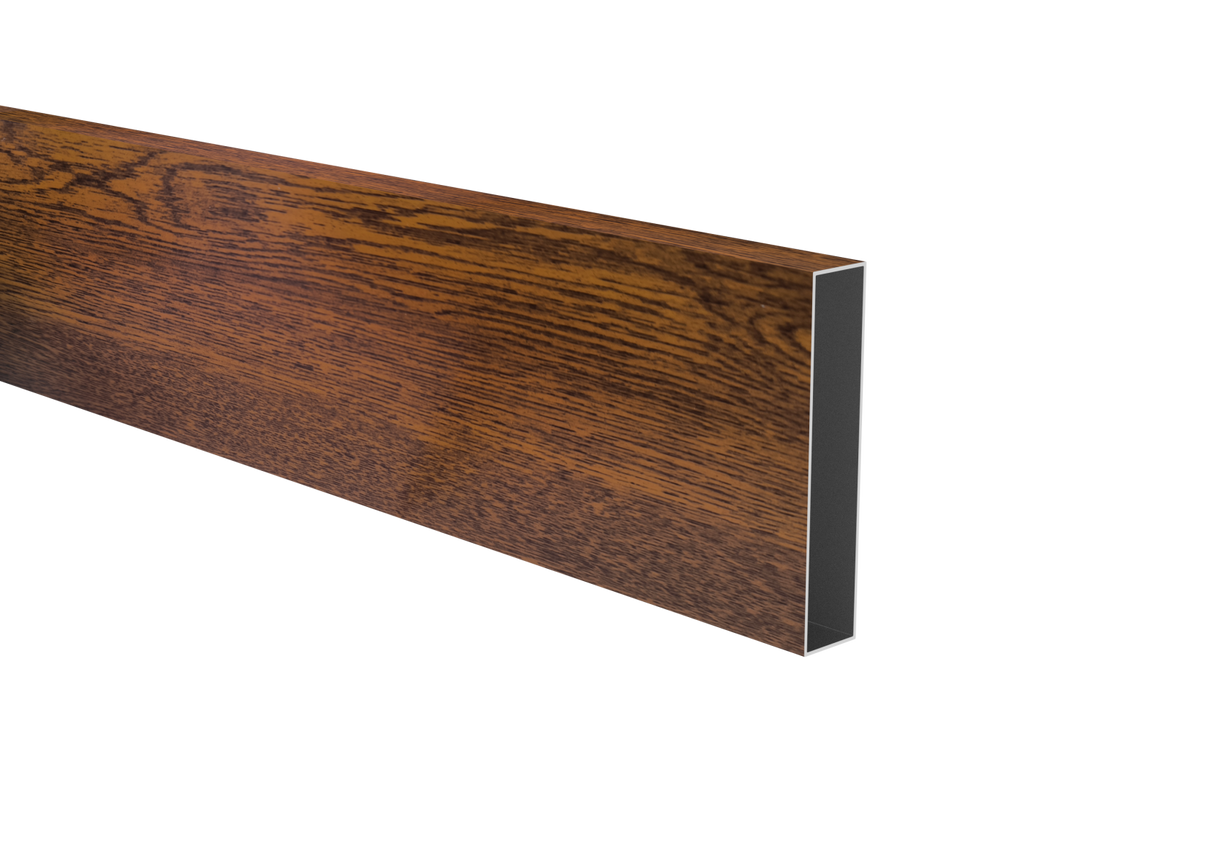 Alumínium kerítés kitöltés 20x100x1,1-6000mm sötét dió