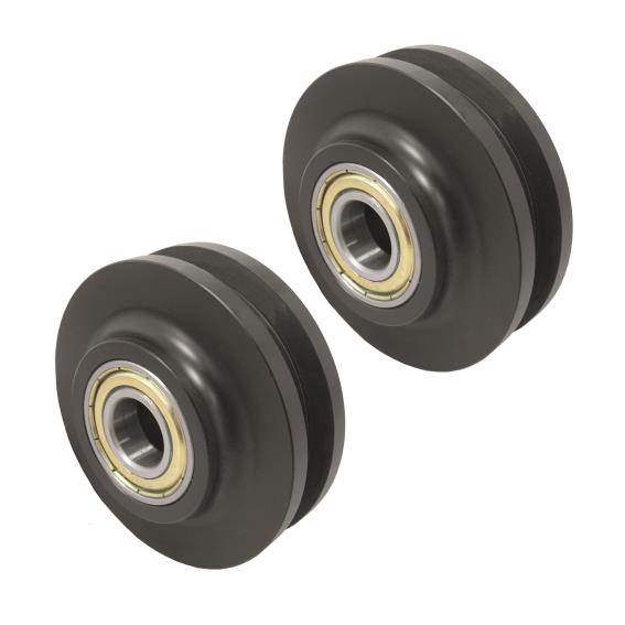 Koliesko pre kovanie na posuvné dvere