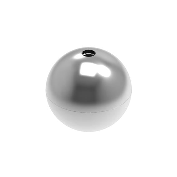 Rozsdamentes gömb egyoldalt vakmenettel