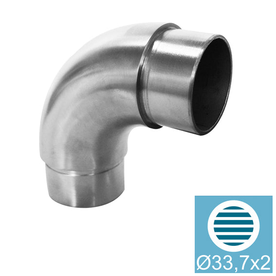 Összekötő könyök körszelvény kapaszkodóhoz