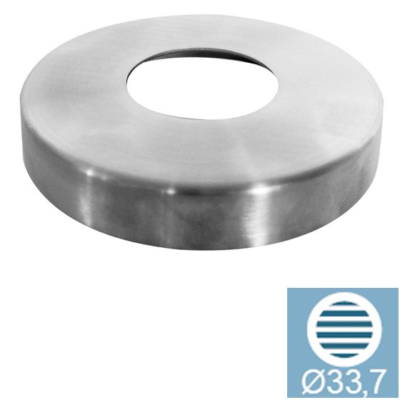 Rozetta - rozsdamentes, kerek