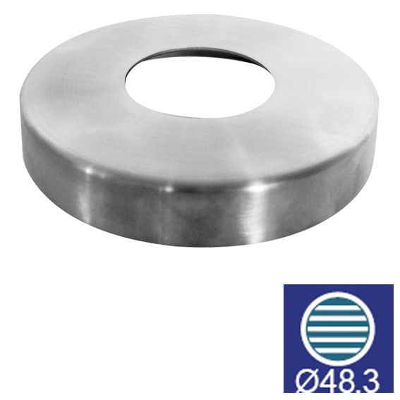 Rozetta - rozsdamentes, kerek