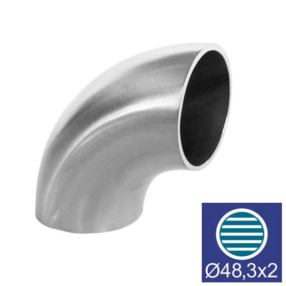 Hegeszthető, 90°-os könyök kapaszkodóhoz