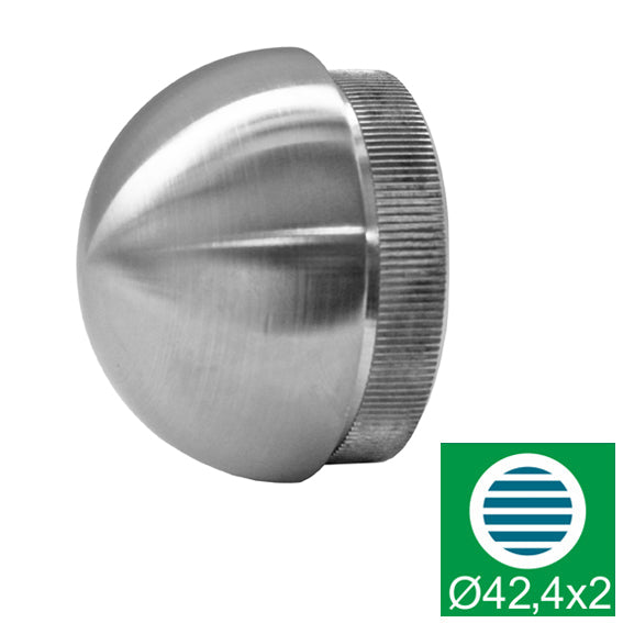 Félgömb végzáró kapaszkodóhoz